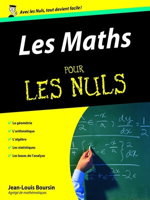 cover image of Les Maths Pour les Nuls